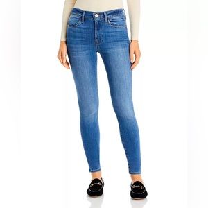 FRAME Le High jeans in Poe